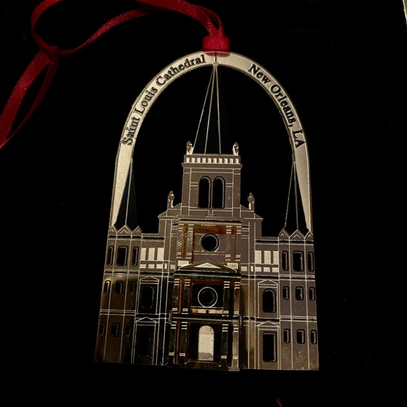 New Orleans Christmas gold ornament- by Lee Michaels - mint condition - Picture 5 of 8